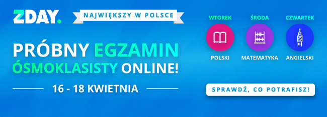 Próbny egzamin ósmoklasisty online